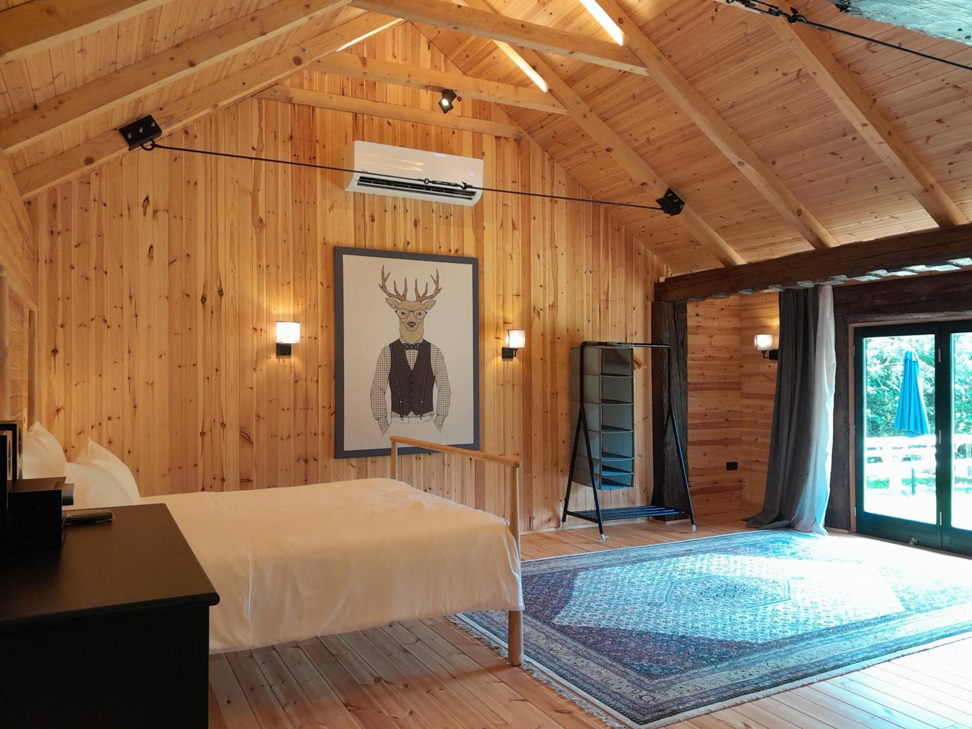 Nica Wood Villa Sremska Kamenica Dış mekan fotoğraf