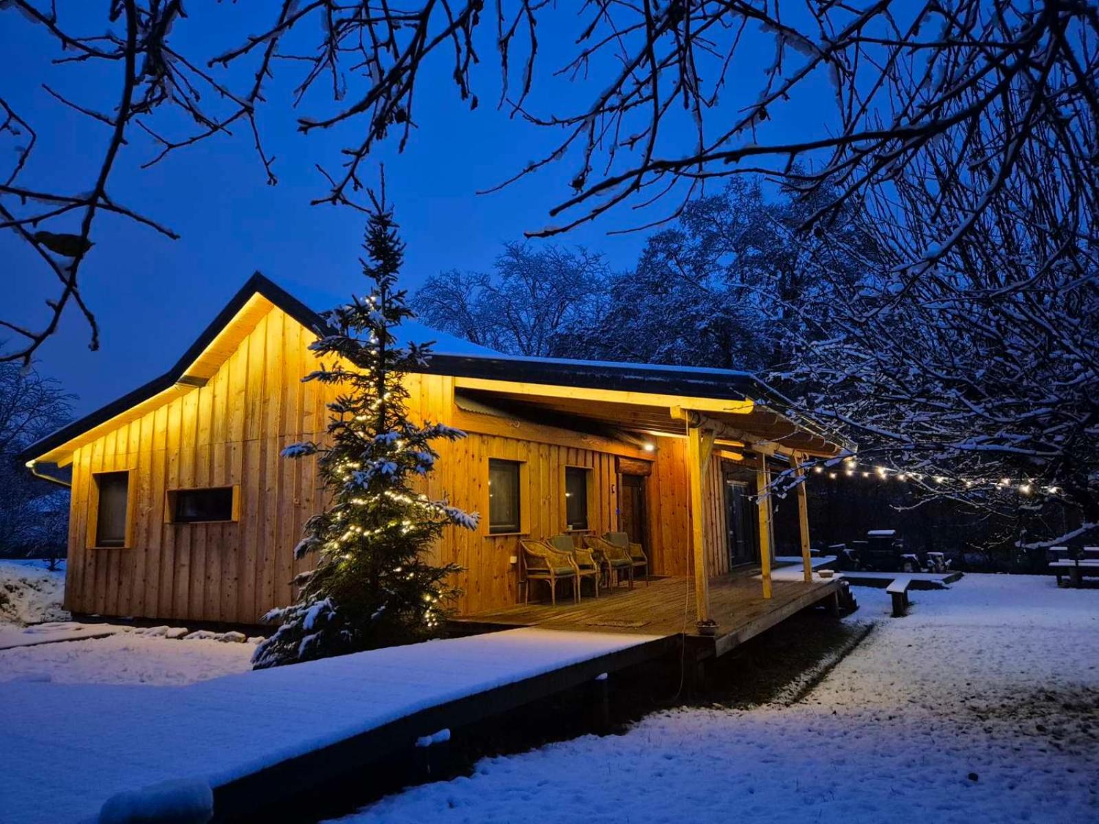 Nica Wood Villa Sremska Kamenica Dış mekan fotoğraf